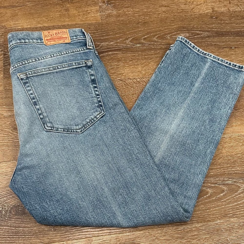 LUCKY BRAND WOMEN'S | HIGH WAIST | AUTHENTIC STRAIGHT CROP | SIZE: 10/30